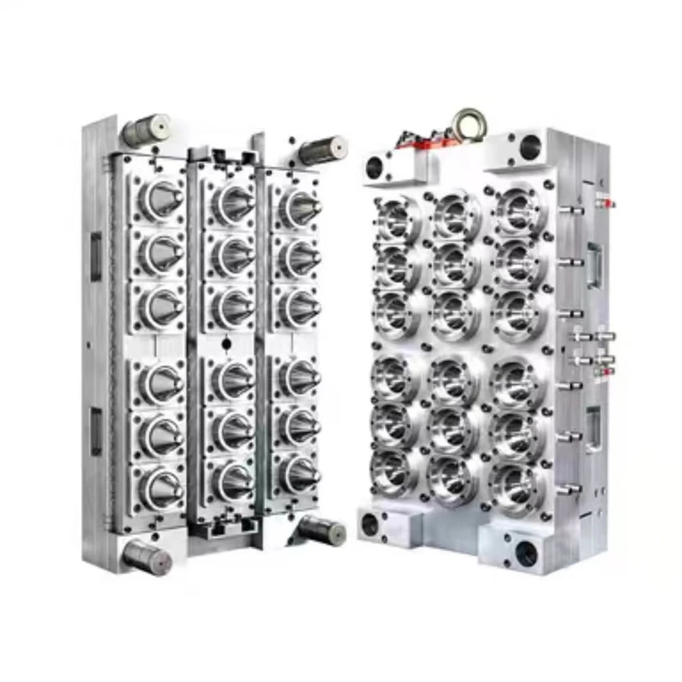 18-Cavity Wide-Mouth Preform Mold